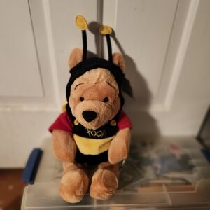 Winnie the Pooh Plush in Honeybee Costume New